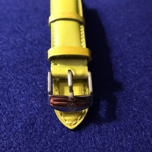 Michele patent leather band